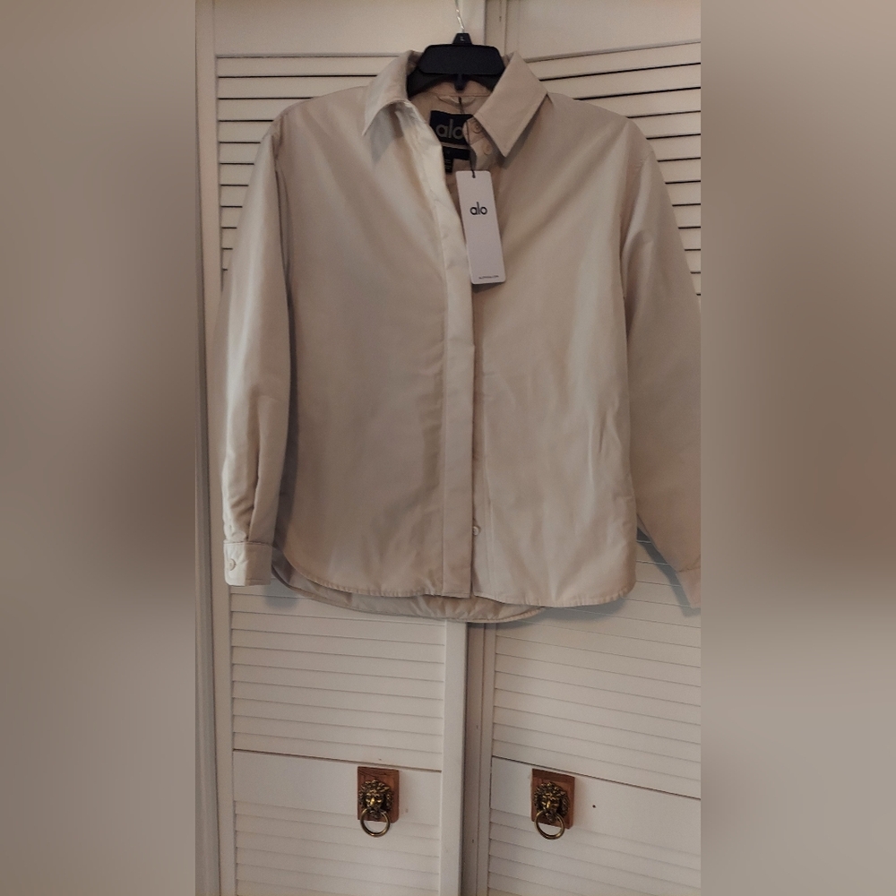 ALO Yoga Cream Socialite Shacket